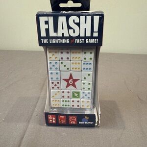FLASH! THE LIGHTNING FAST GAME- NEW Dice Game Vintage 2012 Never Opened